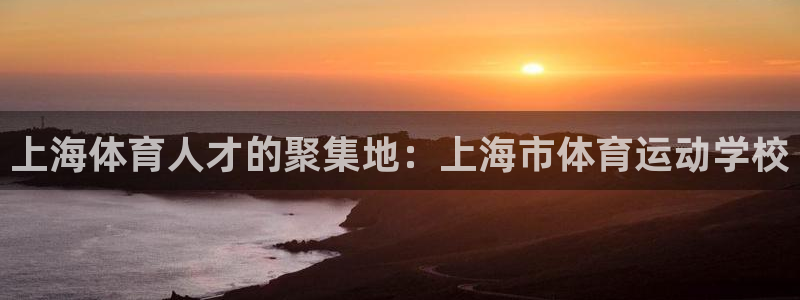 3377体育官网下载平台是正规平台吗:上海体育人才的聚集地: