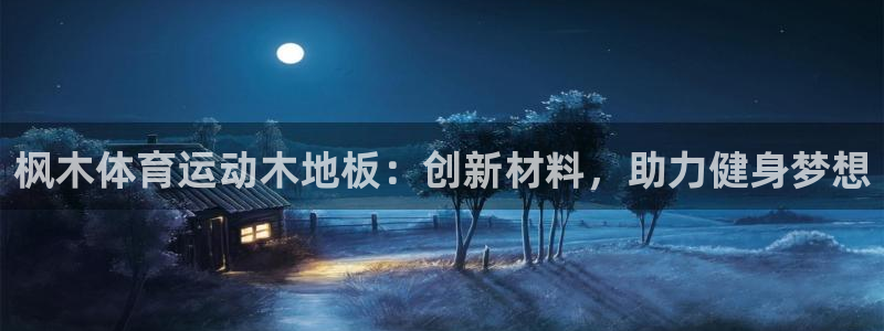 海南3377体育官网下载:枫木体育运动木地板:创新材料,助力
